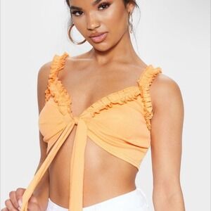 Pretty Little Thing Ruffle Tank Top
